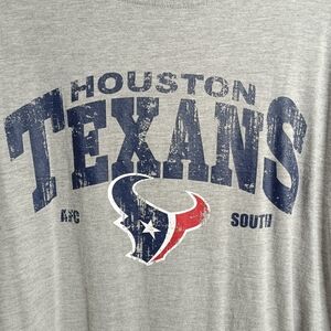Houston Texans 3/4 Sleeve Shirt 3XLT Majestic Football Western Rodeo Casual Dad